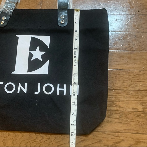 ELTON JOHN Farewell Yellow Brick Road Tour Reversible Tote Bag NEW!! - Picture 6 of 8